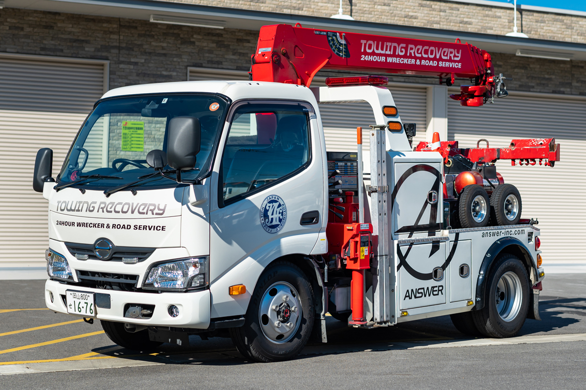 クレーン付レッカー ユエハイSADR400 2.9t吊