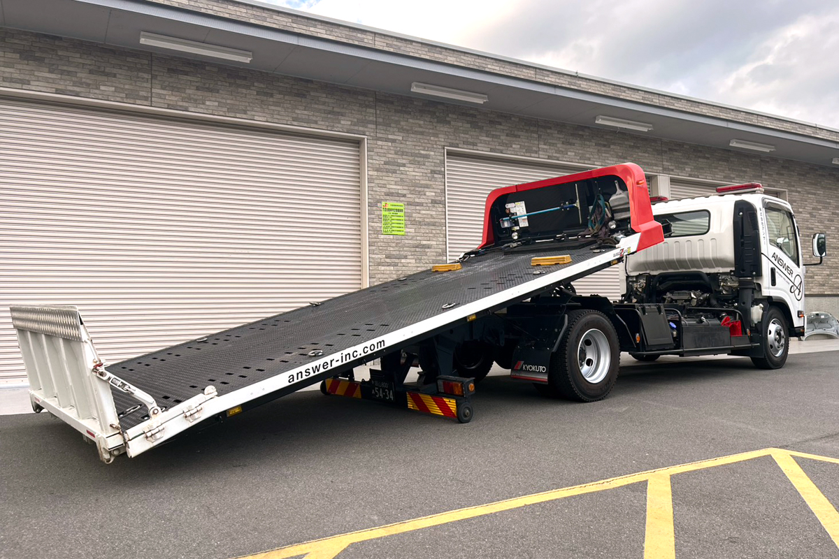 フルフラット積載車 極東フラトップ